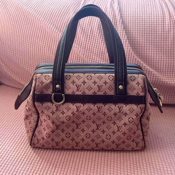 Louis Vuitton Red Josephine PM Handbag - SR0082 🌺 - Picture 14 of 15